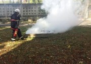 В ГБУЗ ККВД  прошли противопожарные учения