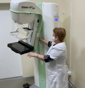 В рамках программы «Модернизация первичного звена здравоохранения» в Брюховецкой ЦРБ установили цифровой компьютерный маммограф