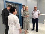 Министр здравоохранения Краснодарского края Евгений Филиппов посетил новый лечебно-диагностический корпус Детской краевой клинической больницы