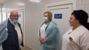 В рамках рабочей поездки заместитель министра Валентина Игнатенко посетила Отрадненскую ЦРБ  